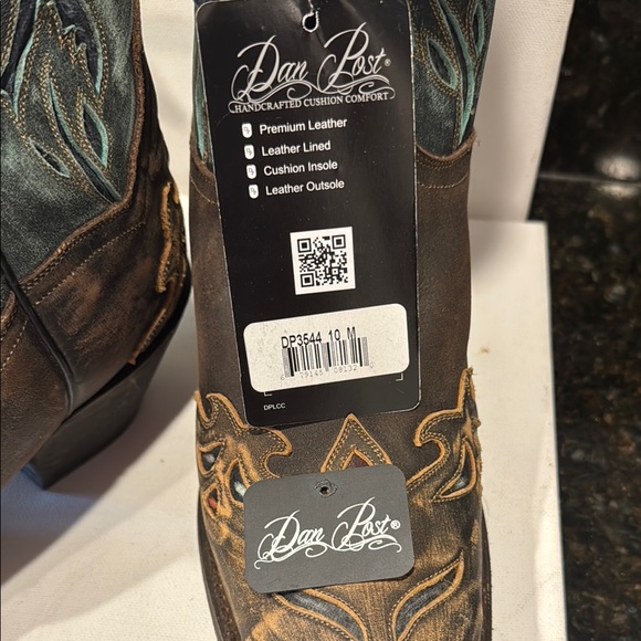 DAN POST Embroidered WESTERN Cowboy Boots!! - Picture 9 of 14